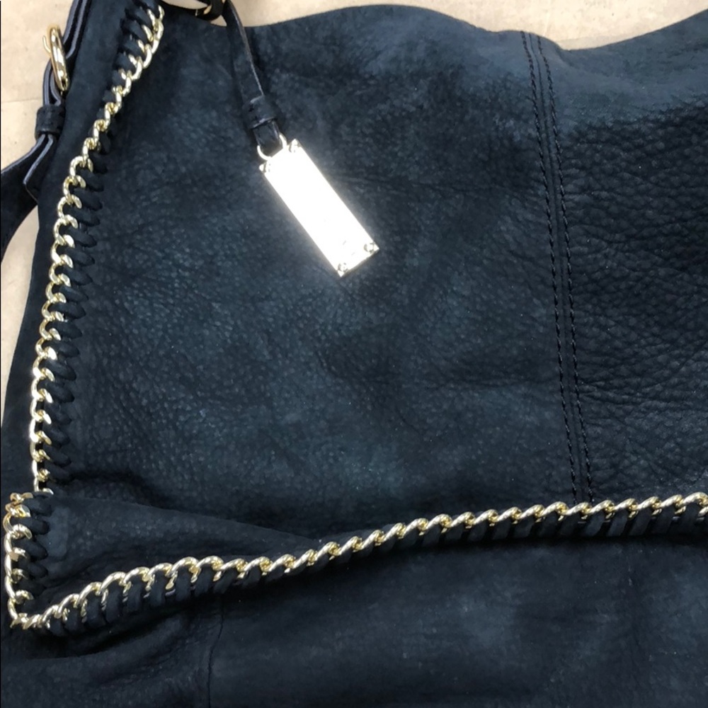 Black suede purse Antonio Melani